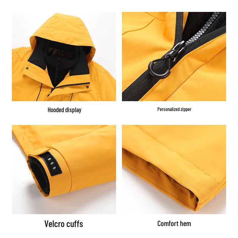 Baleno S&K Series Unisex 3-in-1 Outdoor Windproof Jacket