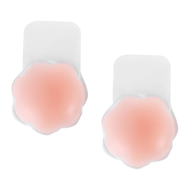 

Silicone Invisible Lifting Nipple Pasties – Anti-Show Breast Lift Covers. Round (No Packaging)