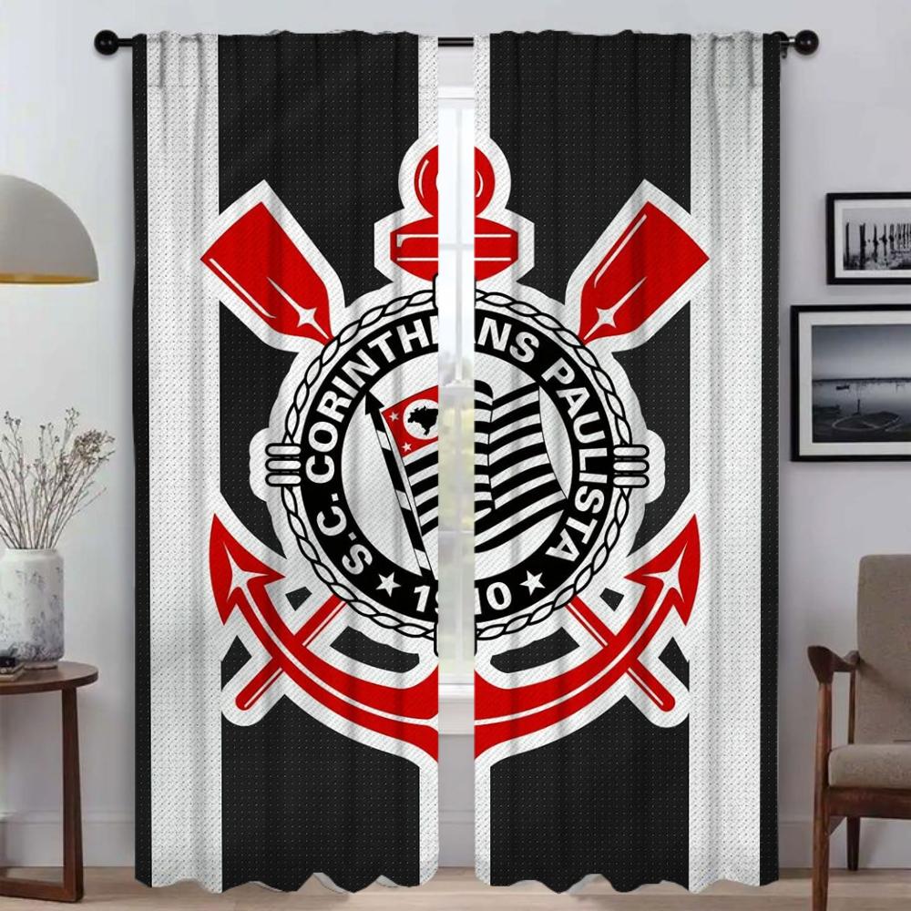 Zasłony do wnętrza domu do salonu Zasłona CorinthianS Zasłony kuchenne 2 sztuki Tiul do sypialni Rolety Przegroda Zaciemniające