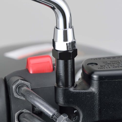 Adaptér Daytona pro motocyklové zrcátko s tlumičem, černý, pravý závit 10 mm, levý a pravý set 99782
