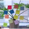 Lined Sticky Notes Self Adhesive Memo Pad Colorful Message Paper For Office School Supplies