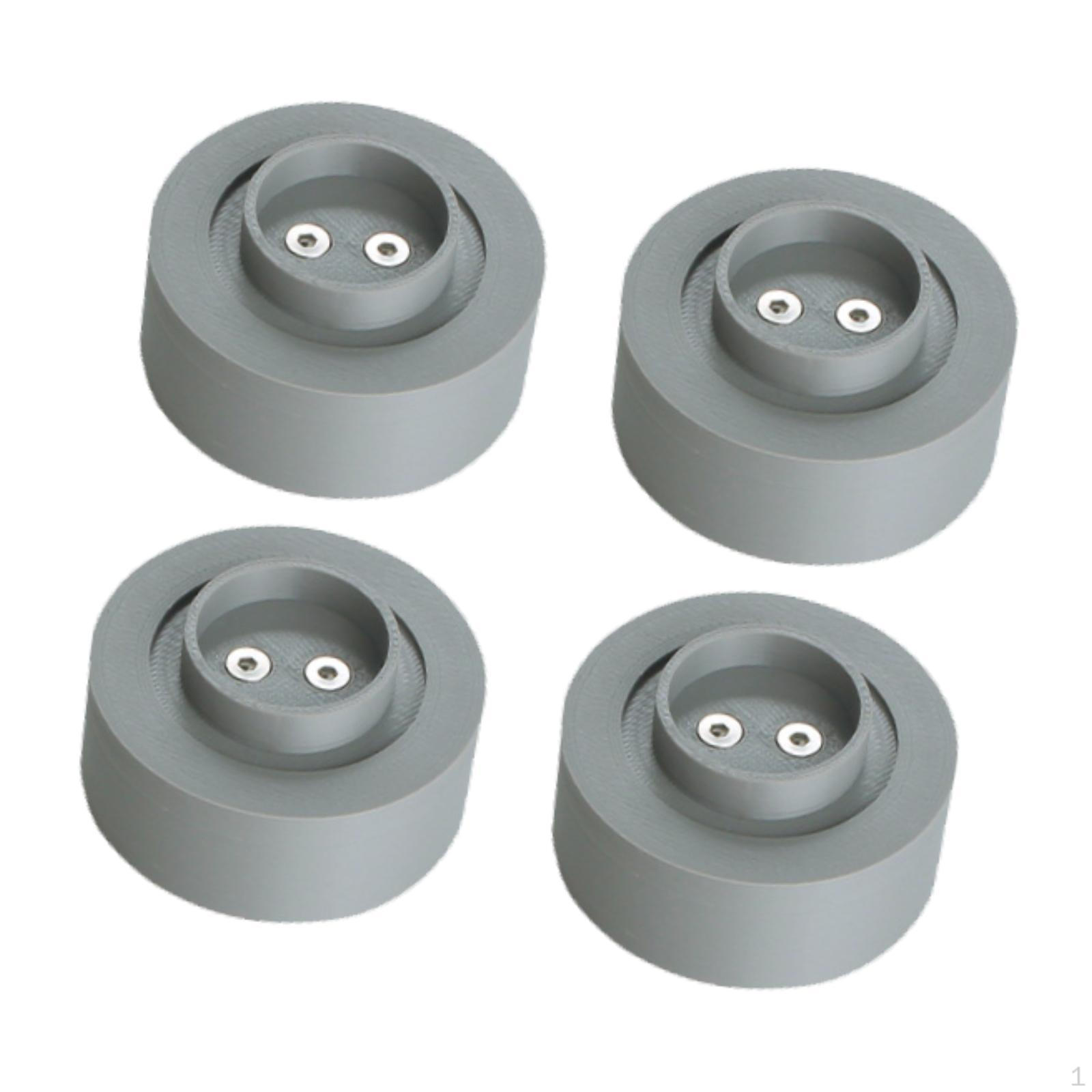 

4 Pieces Anti Vibration Foot Pads Rubber Feet 3D Printer Parts Easy Installation Assembly
