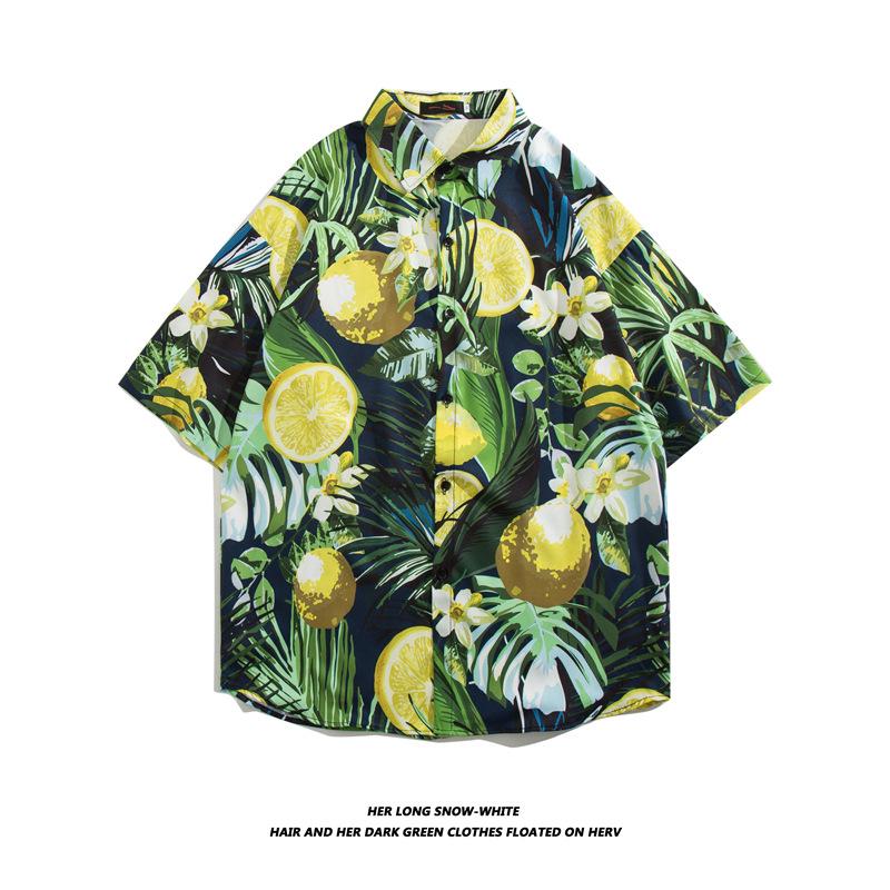 Men's Southeast Asian Style Quick-Dry Beach Vacation Shirt