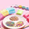 Reusable Nano Tape Toy Stickers - Squishy Design, PET Nano Glue, Blowable Bubble Tape, Non-marking Double-sided Adhesive & Gift