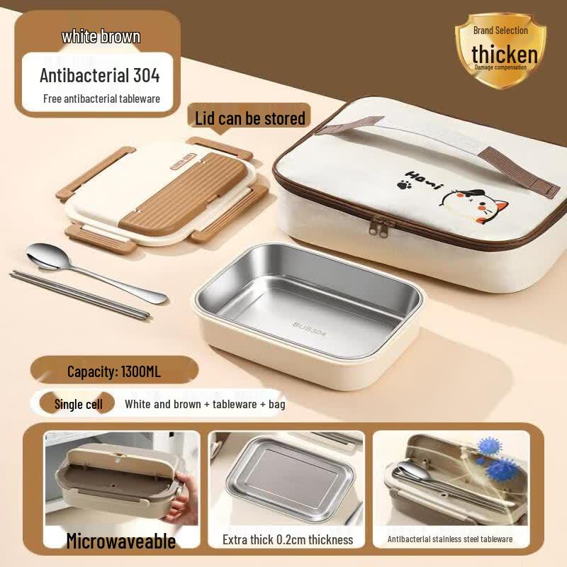 Youluo 2025 New Rectangular Microwaveable Insulated Lunch Box