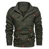 + Casual Plus Size Hooded Men's Jacket+plush Thick Medium To Long Jacket