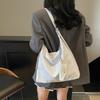 Casual underarm bag women's bag new simple tote bag solid color versatile shoulder messenger bag