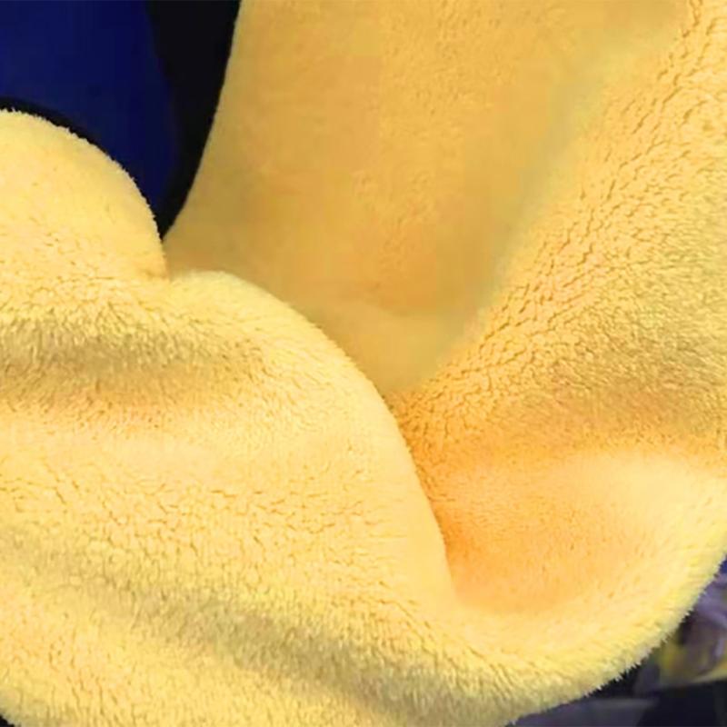 Outdoor Sports Thickening Fishing Towel Microfiber Camping Fishing Towels Wipe with Clip Hands Towel Fishing Accessories