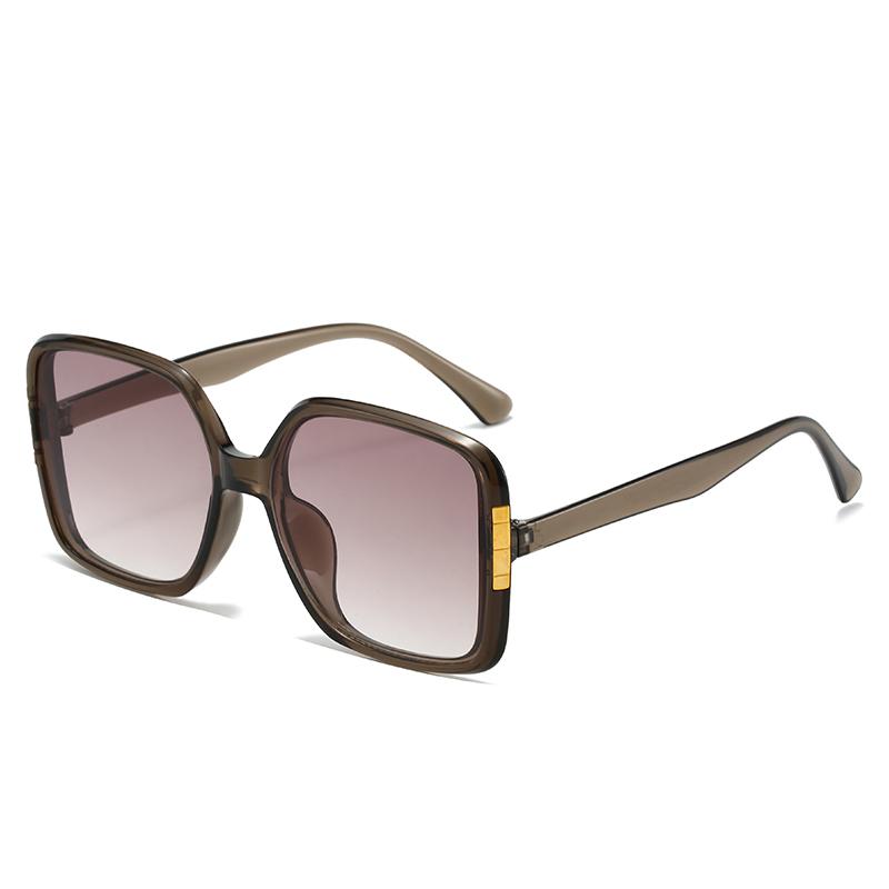 Vintage Oversized Square Sunglasses Men Women Fashion Brand Cat Eye Sun Glasses Men Hip Hop Outdoor Fishing Eyewear UV400