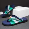Men Flip Flops Beach Sandals Summer Slippers Non-slip Casual Flat Shoes Slippers Indoor House Shoes for Men Outdoor Slides