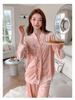 Elegant Autumn/Winter Women's Pajamas - Pure Desire, High-End Style with a Radiant Look