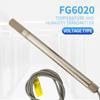 Fg6020 Temperature Humidity Sensor 4-20ma Output Ip68 Waterproof 15-30v Dc Temperature Humidity Transmitter Sensor Probe