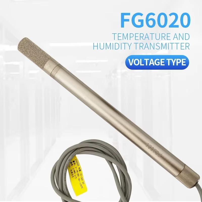 Fg6020 Temperature Humidity Sensor 4-20ma Output Ip68 Waterproof 15-30v Dc Temperature Humidity Transmitter Sensor Probe