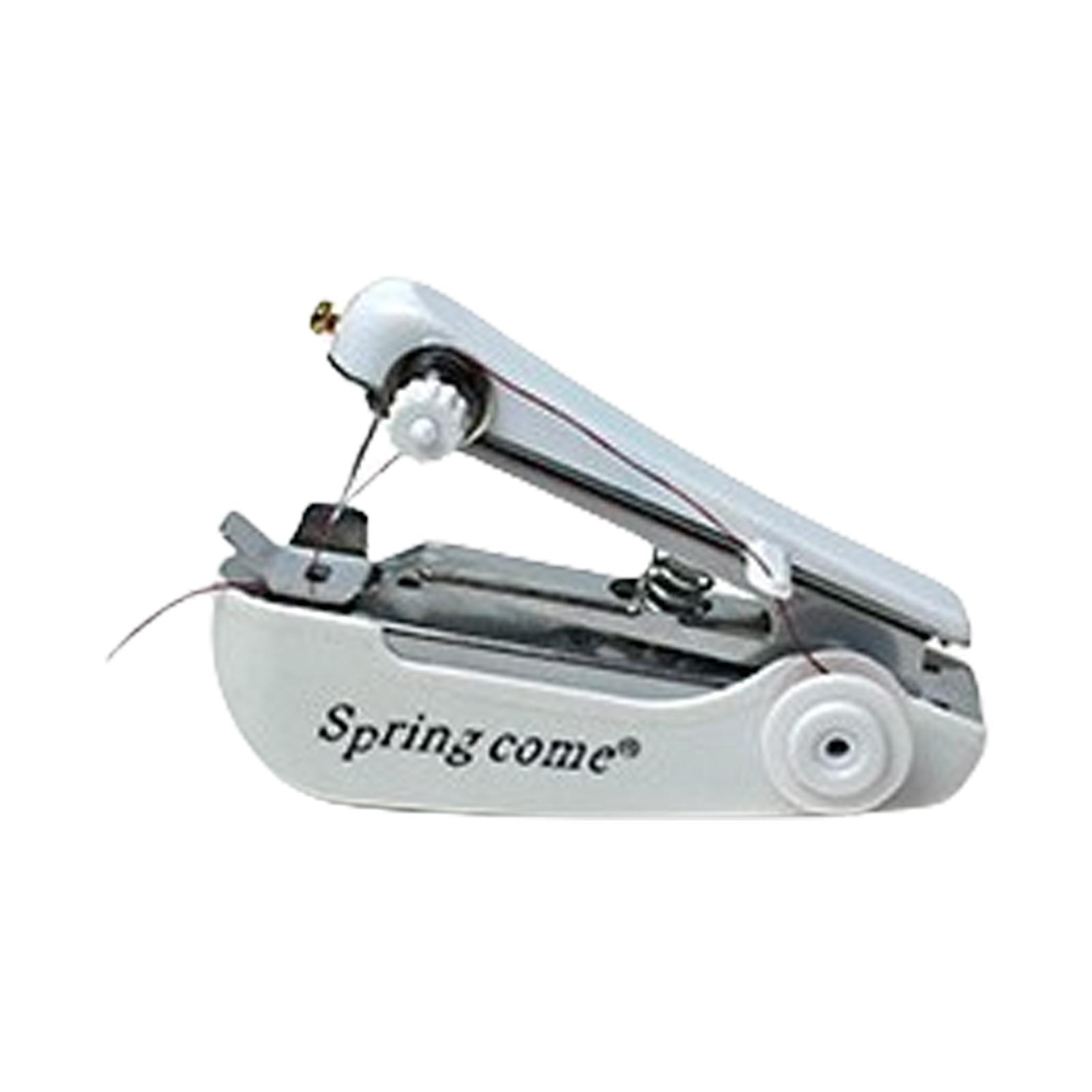 

Портативні швейні машини Ручна швейна машина Ручна швейна машина Мала швейна машина для одягу та підшивання білий