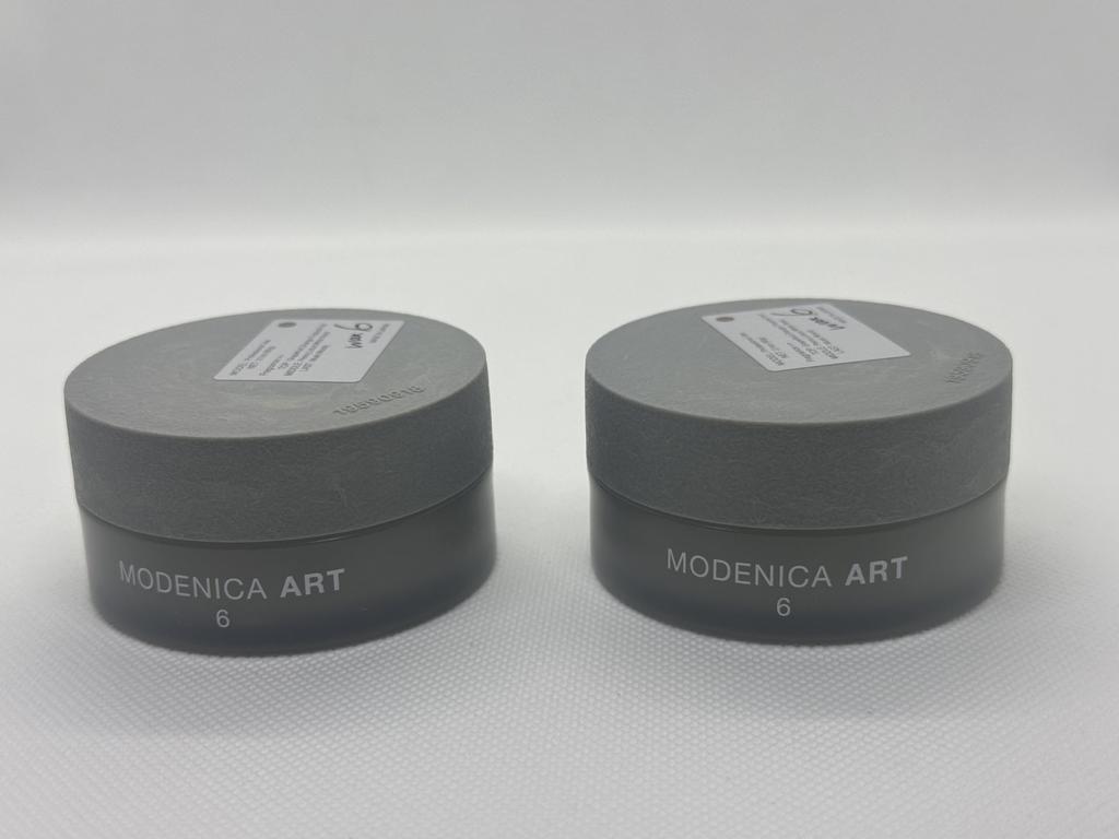 Set of 2 Modernica Art Wax 6 NAKANO 60g (mshop), Off-White