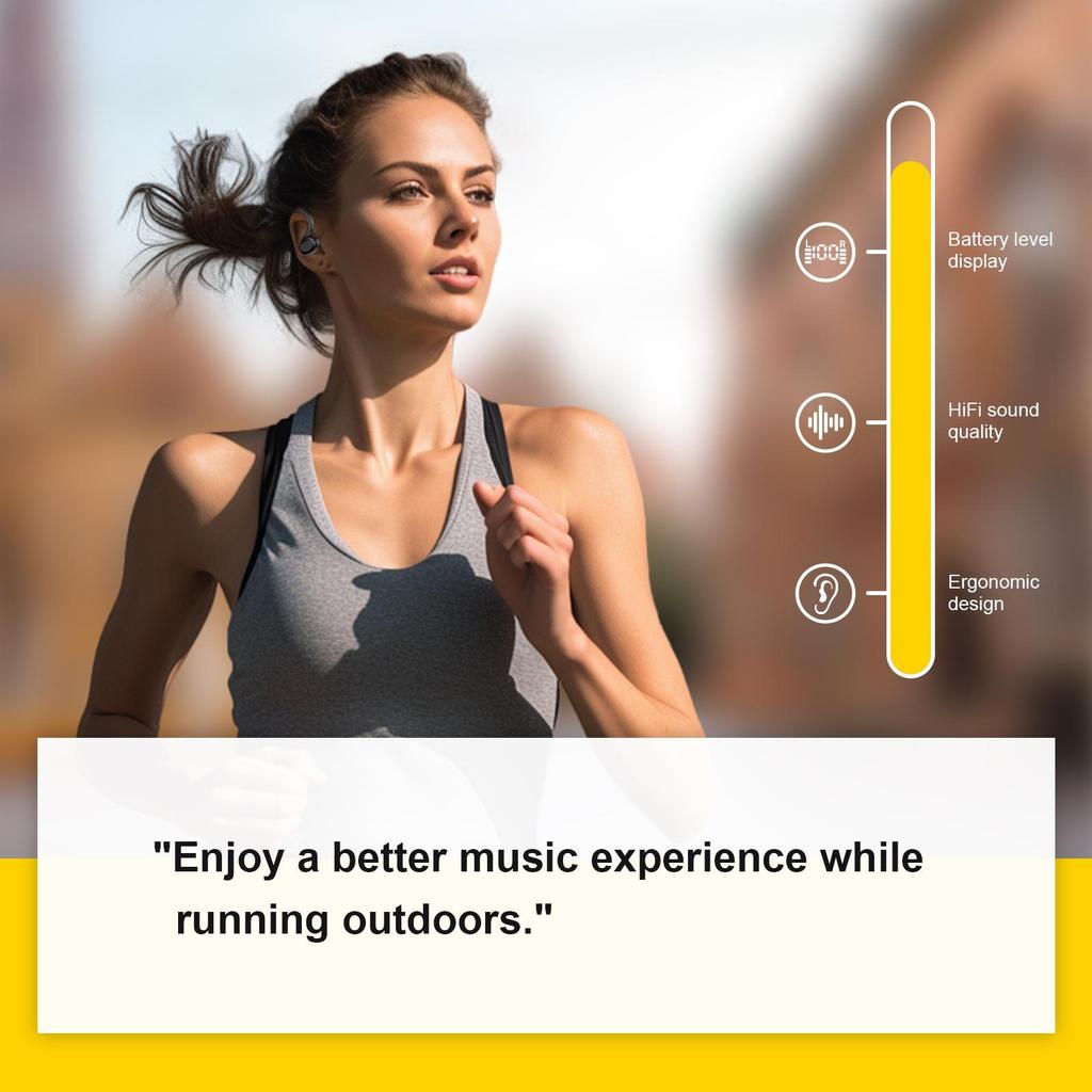 Bezdrátová sluchátka s nabíjecím pouzdrem, nabíjecí displej vhodný pro smartphony Android/iOS, stereo sluchátka s mikrofonem