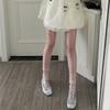 JK Polka Dot Mesh Socks Breathable Stacked Stockings Pile Up Socks Mid Tube Socks  Summer