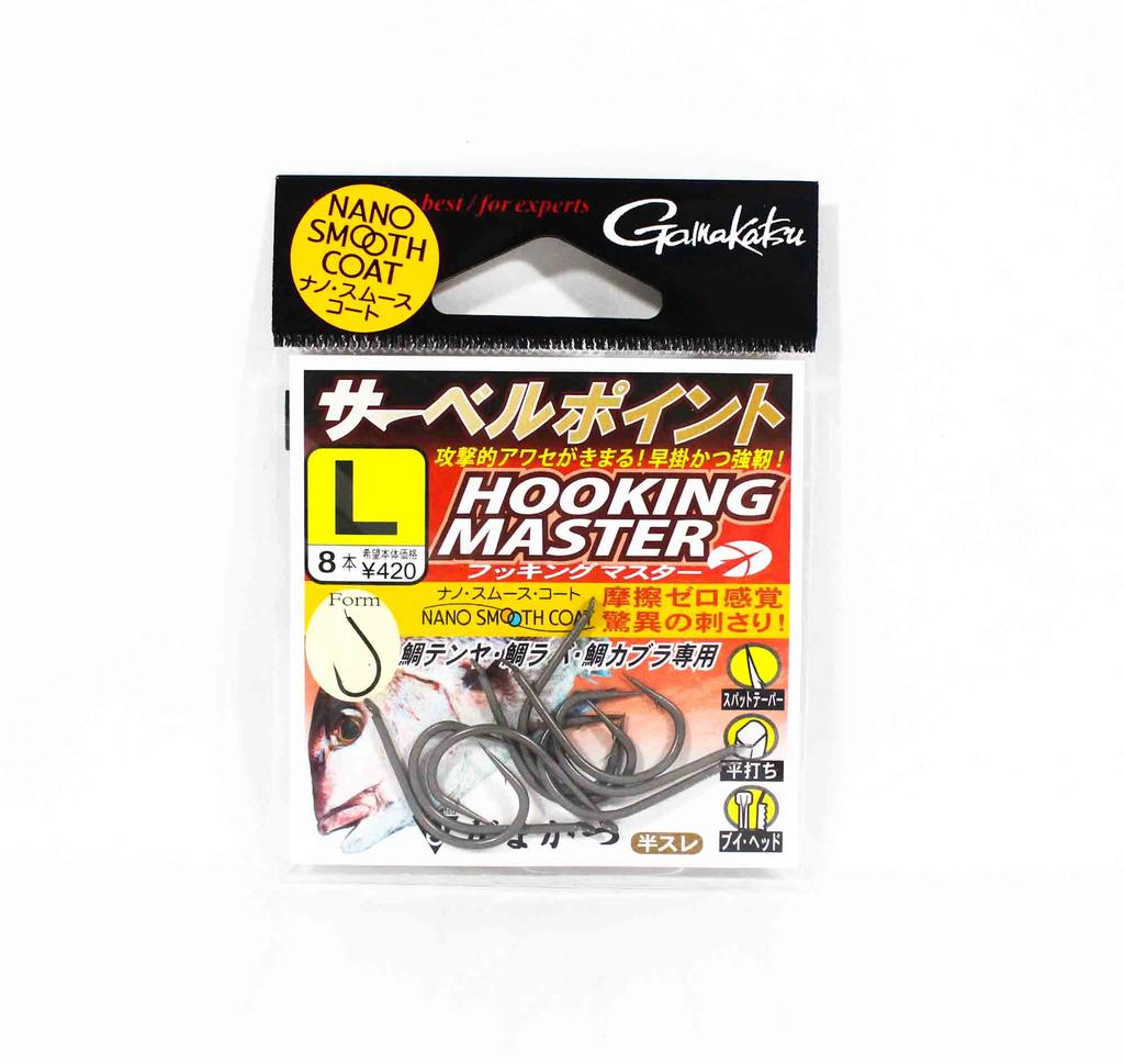Gamakatsu 68530 Tenya Assist Hook Hooking Master Stout Size L (4069)