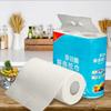2 Rolls Kitchen Paper Water Absorbent Paper Towels Wood Pulp Kitchen Tissue