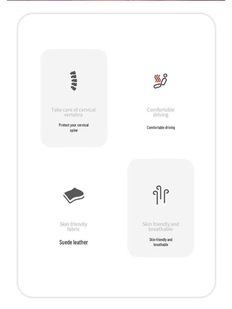 Infiniti Q60/Q70/Q50L/QX50/60/70 Neksteunen voor Hoofdsteunen & Lendensteun