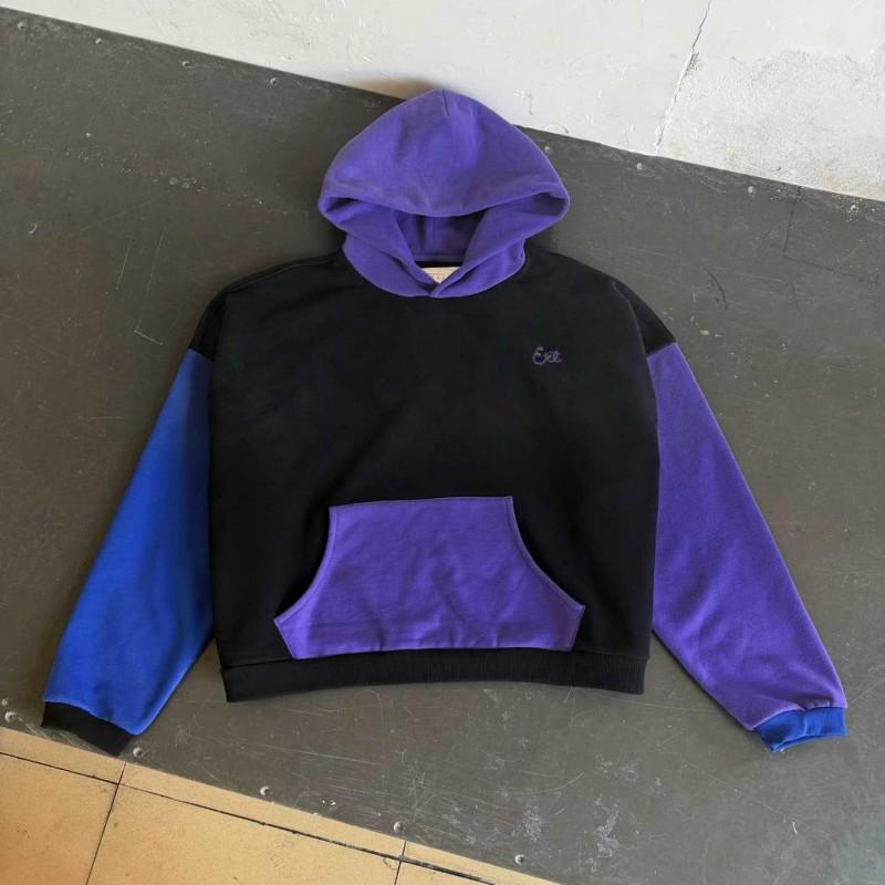 ERL Streetwear Hoodie Mens Loose Fit Retro Zip Up Sweatshirt Casual Everyday Wear