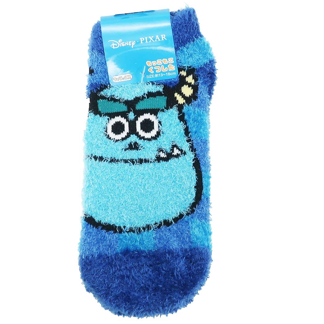 

Disney Pixar Fluffy Socks Sally Check Kids Size AWDS5936J Blue синий
