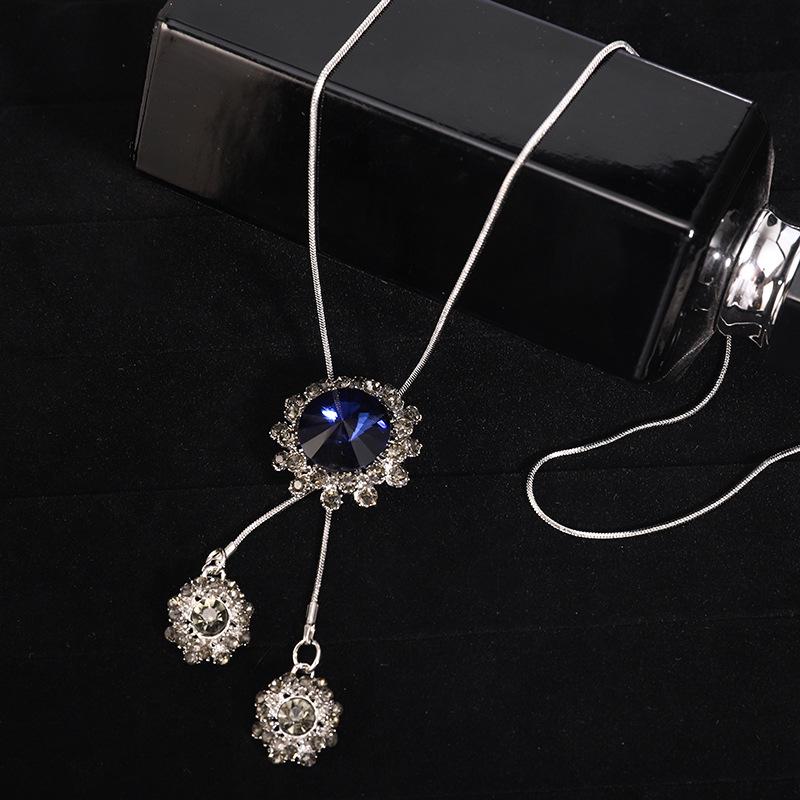 Women's Zodiac Ox Long Sweater Necklace - High-End Fashion Pendant