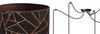 Ceiling Hanging Lamp, Spider Pattern Lampshade, Copper