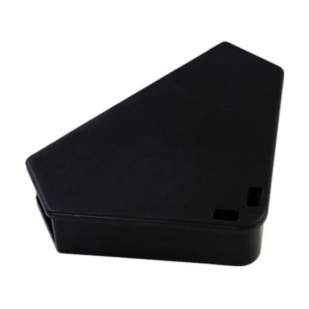 

Triangle Shape Mice Bait Station Bait Holder Mouse Bait Box Mouse Trap Station Outdoor Use
