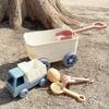 Role-Playing Beach Toy Set: Shovel Car, Trolley, and Water Sand Play