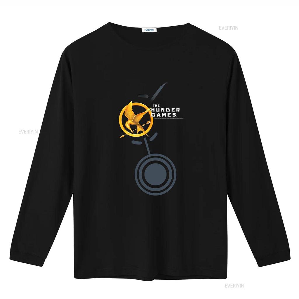 Hunger Games  Movie Promo T Shirt Black Womens Small vintage Washed Unisex Top For Everyday Wear homme Comfortable