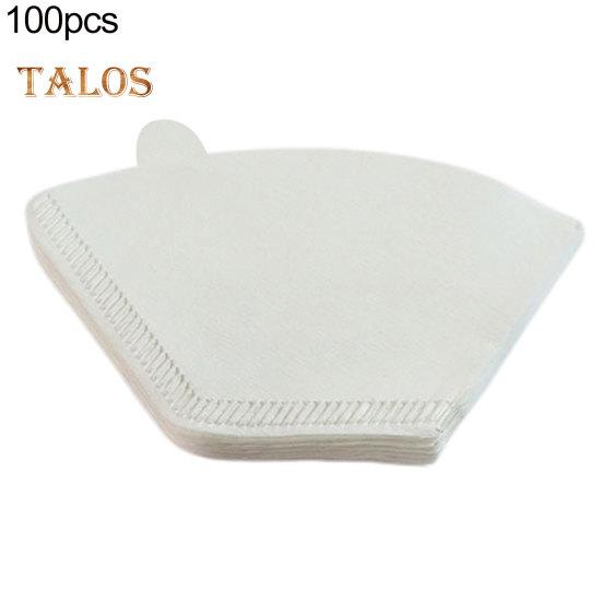 40/100Pcs Coffee Filter Single-use Particles Remove Strong Compatibility Practical Disposable Hand Dripping Coffee Filter Cup