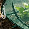 Foldable Plant Net Pop-up Cover Netting Garden Mesh with Ground Spikes Insect Barrier Outdoor Protection Crop Cage Raised Bed for Rows Vegetable Fruit