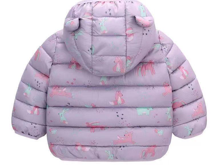 Lightweight Cross-Border Cotton Jacket for Kids - Cute and Stylish for Boys and Girls