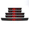 RSQ1 VW 2026 Hot for Volkswagen Car Door Sill Threshold Protector Sticker Rline R line Golf Polo Jetta Trunk Door Bumper Scratch Guar