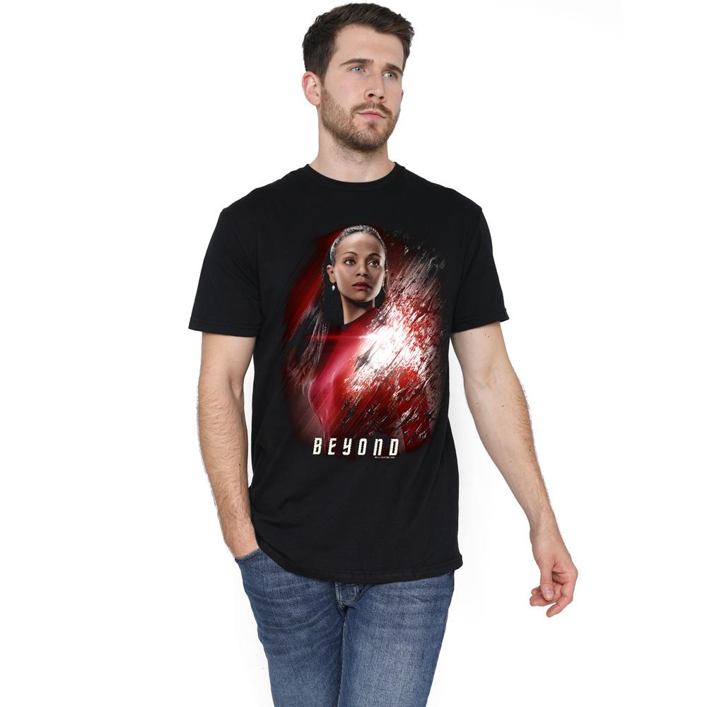 Star Trek Beyond Mens Uhura Poster T-Shirt