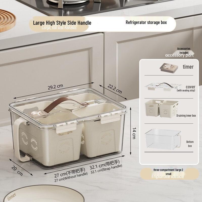 

ZISIZ Refrigerator Storage Box