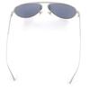 Excellent BVLGARI sunglasses Octo Finissimo Aviator Matt gray BV40020U Used