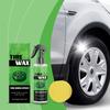 Wheel Gloss Spray Set Car Tire Maintenance Decontamination Polishing Black Gloss Care Agent 100ml