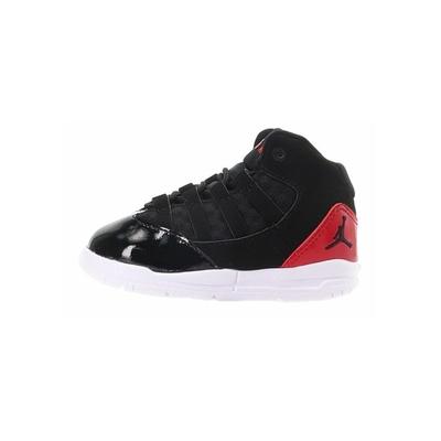 Air Max Aura BT Preto Vermelho Ginásio Tênis de Bebê Branco AQ9215-006