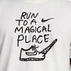 Nike T Shirts Men's White Crew Neck Moderate Straight Fit AO0650-133