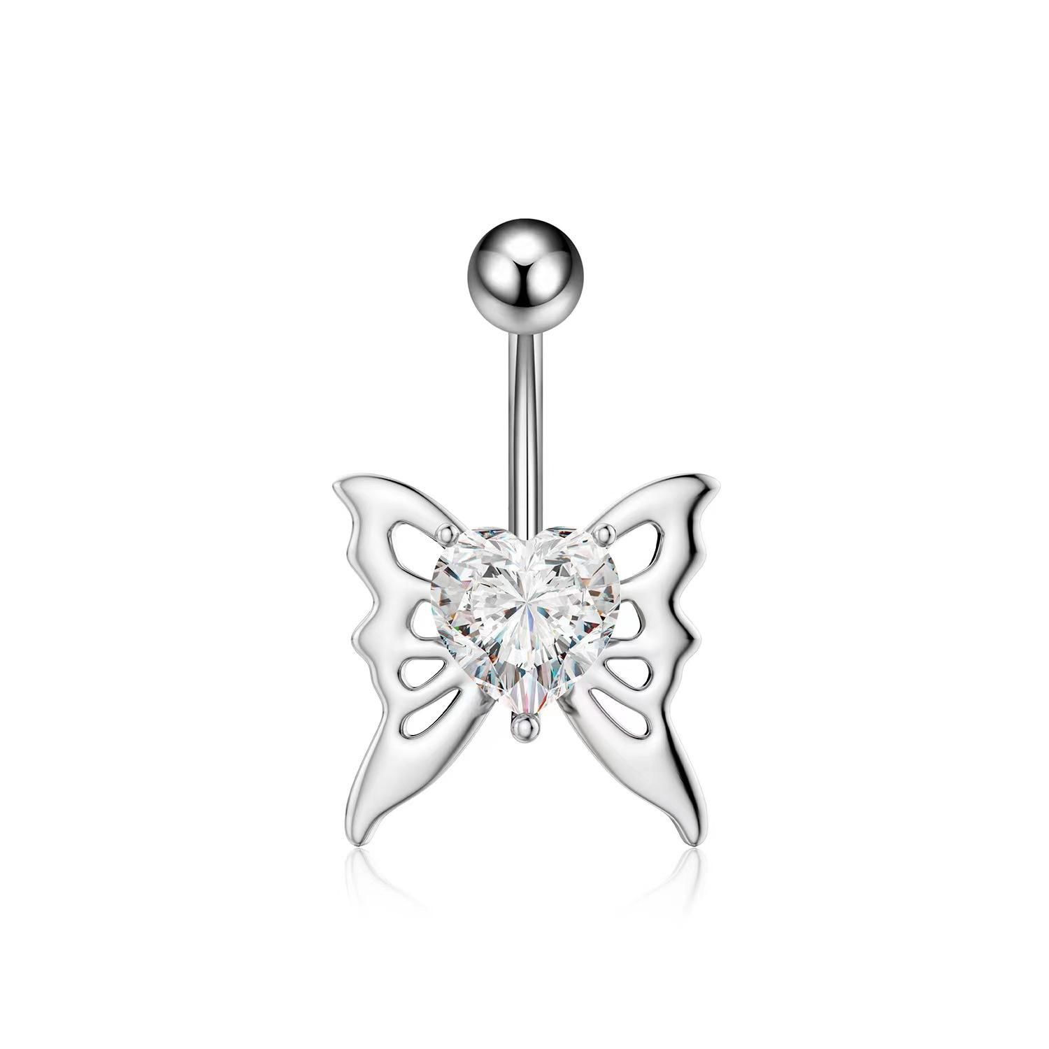 

Пупок живота Круг бабочка Пупок Ногти Персиковое сердце Камень Пупок живота Утка Madage Танец живота Poch Accessor