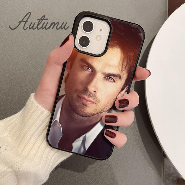 

The Vampire Diaries Stefan Damon Salvatore 3 Phone Case for iPhone 17 Air 15 16 16e 11 12 13 14 Pro Max Plus Cover Fundas iPhone 13