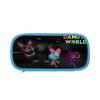 Astuccio Dandys World in Nylon con Ampio Spazio per Studenti e Bambini
