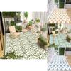 Modern Minimalist Pvc Kitchen Floor Mat With Washable Waterproof Nonslip Cushion For Balcony And Window Decor