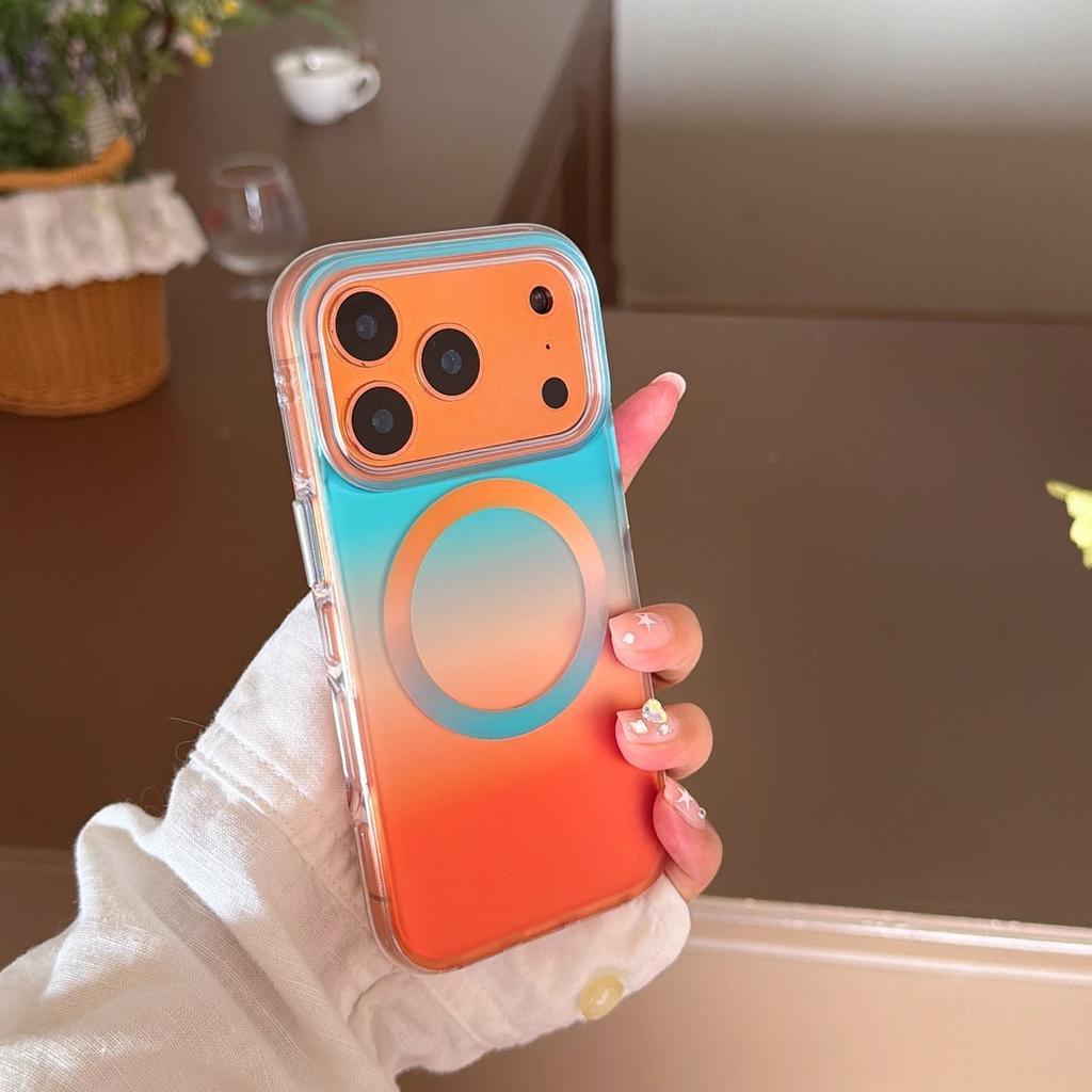 17 Applicable iPhone16promax smudge gradual change 16 Apple 17pro mobile phone case 17promax protective case