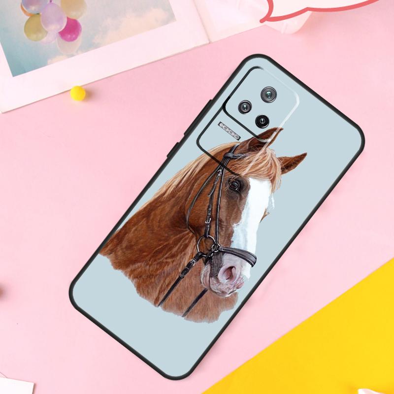 

Horse Pony Painted Case For Xiaomi 13 14 Ultra 12 Lite 11T 12T 13T Pro POCO M6 Pro X6 X5 X3 F3 F5 M5s Cover POCO F5