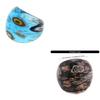 Fashionable Glass Ring with Ethnic Patterns and Gold Sand Finger Ring Jewelry Accessory for Parties and Festive Event