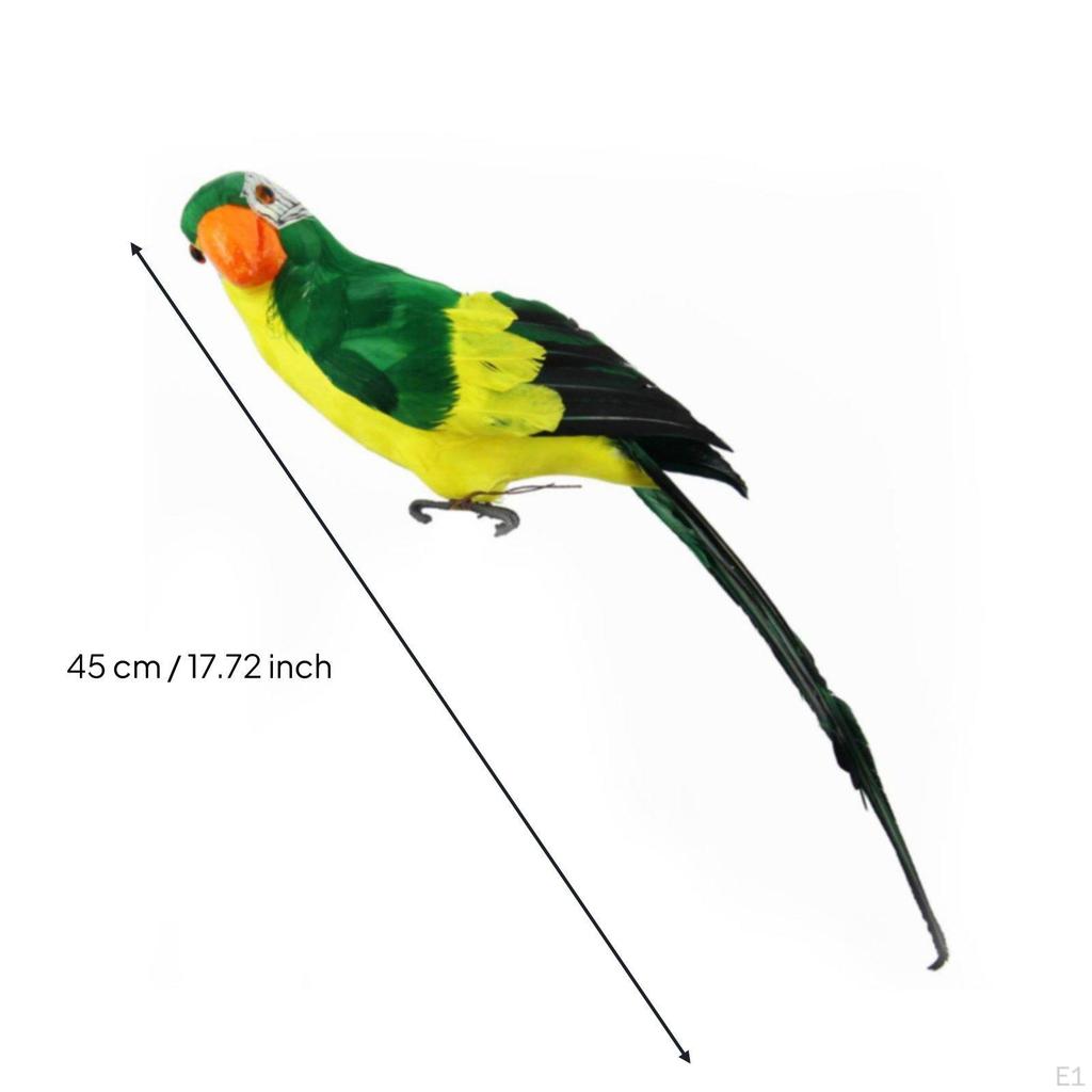Tropical Bird Model Bright Colors Easy to Mount for Floral Arrangements