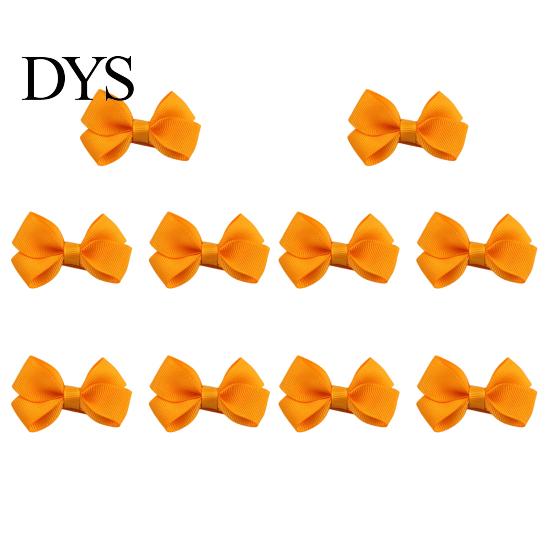 Charming Hair Accessories for Gifts 10Pcs Baby Clips, Bows, Fully Covered Barrette Grosgrain Ribbon Clip Gentle Clips Daily Wear Pins Girls Infants &